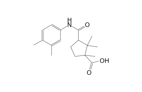 cyclopentanecarboxylic acid, 3-[[(3,4-dimethylphenyl)amino]carbonyl]-1,2,2-trimethyl-