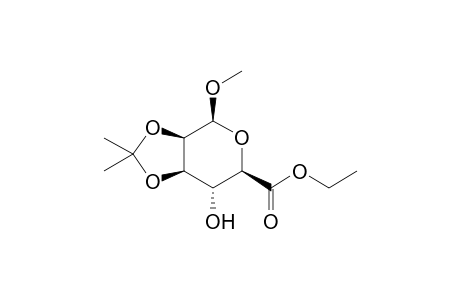 (3aR,4S,6R,7R,7aR)-7-hydroxy-4-methoxy-2,2-dimethyl-4,6,7,7a-tetrahydro-3aH-[1,3]dioxolo[4,5-c]pyran-6-carboxylic acid ethyl ester