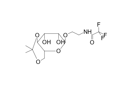 2-TRIFLUOROACETAMIDOETHYL 4,6-O-ISOPROPYLIDENE-ALPHA-D-MANNOPYRANOSIDE