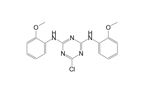 6-chloro-N~2~,N~4~-bis(2-methoxyphenyl)-1,3,5-triazine-2,4-diamine