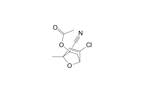 5-Chloro-2-(exo)-cyano-1-methyl-7-oxabicyclo[2.2.1]hept-5-en-2-(endo)-yl acetate