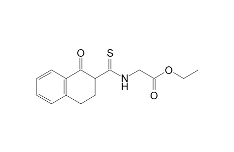 Ethyl 2-{[(1-oxo-1,2,3,4-tetrahydro-2-naphthalenyl)carbothioyl]amino}acetate