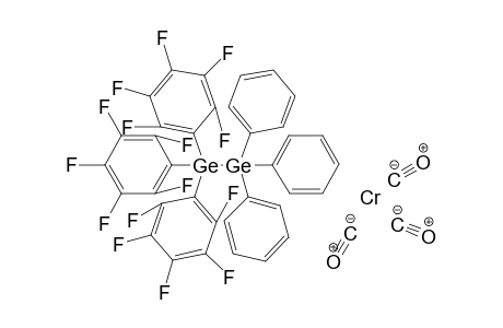 Chromium tris(2,3,4,5,6-pentafluorophenyl)triphenylgermyl-germane tricarbonyl