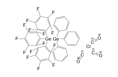 Chromium tris(2,3,4,5,6-pentafluorophenyl)triphenylgermyl-germane tricarbonyl