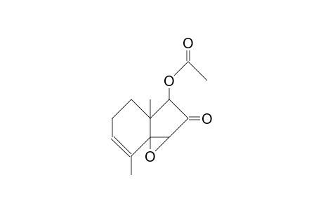 (1S*,3R*,3AS*,7aS*)-3-acetoxy-1,7a-epoxy-3a,7-dimethyl-1,3,3a,4,5,7a-hexahydro-2H-inden-2-one