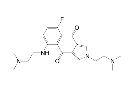2H-Benz[f]isoindole-4,9-dione, 2-[2-(dimethylamino)ethyl]-5-[[2-(dimethylamino)ethyl]amino]-8-fluoro-