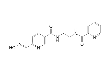 2-pyridinecarboxamide, N-[2-[[[6-[(E)-(hydroxyimino)methyl]-3-pyridinyl]carbonyl]amino]ethyl]-