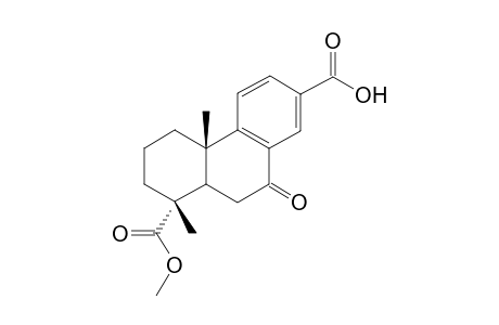 Methyl 7 - oxo - podocarpa - 8,11,13 - trien - 13 - oic - 15 - oate ( NAME?)