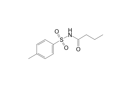N-(p-tolylsulfonyl)butyramide