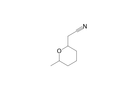 (6-Methyl-tetrahydropyran-2-yl)-acetonitrile