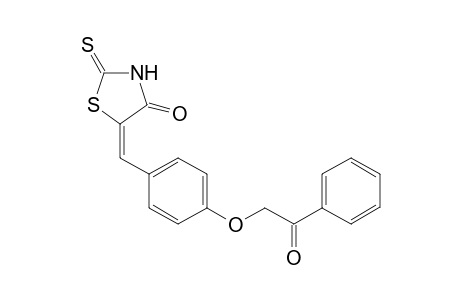 E-5-[(4-Benzoylmethoxy)phenylmethylene]-2-thioxo-1,3-thiazolidin-4-one