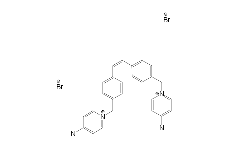 CIS-1,1'-[STILBENE-4,4'-DIYLBIS-(METHYLENE)]-BIS-(4-AMINOPYRIDINIUM)-DIBROMIDE