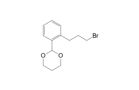 2-[2-(3-bromanylpropyl)phenyl]-1,3-dioxane