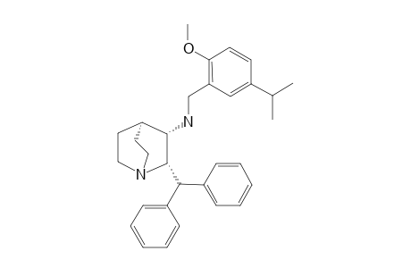 EZLOPITANT;(2-S,3-S-CIS)-2-(DIPHENYLMETHYL)-N-{(2-METHOXY-5-ISOPROPYLPHENYL)-METHYL}-1-AZABICYCLO-[2.2.2]-OCTAN-3-AMINE