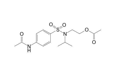 2-[([4-(Acetylamino)phenyl]sulfonyl)(isopropyl)amino]ethyl acetate