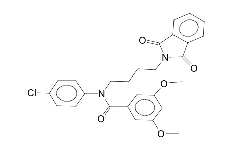 N-(4-chlorophenyl)-N-(4-phthalimidobutyl)-3,5-dimethoxybenzamide