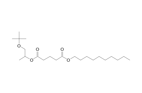 Glutaric acid, decyl 1-(tert-butoxy)prop-2-yl ester