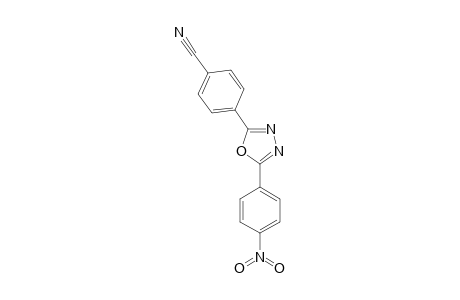 2-(4-CYANOPHENYL)-5-(4-NITROPHENYL)-1,3,4-OXADIAZOLE