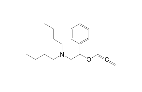 2-(N,N-Dibutylamino)-1-phenylpropyl propdienyl ether