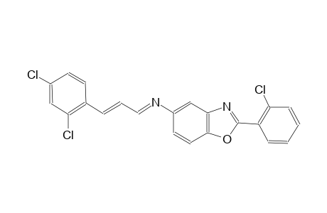 2-(2-chlorophenyl)-N-[(E,2E)-3-(2,4-dichlorophenyl)-2-propenylidene]-1,3-benzoxazol-5-amine