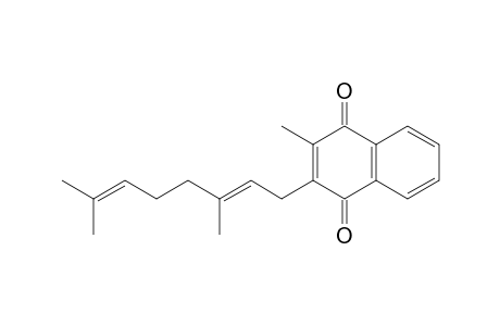 2-[(2E)-3,7-dimethylocta-2,6-dienyl]-3-methyl-1,4-naphthoquinone