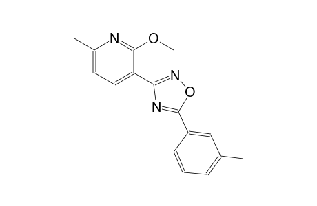 pyridine, 2-methoxy-6-methyl-3-[5-(3-methylphenyl)-1,2,4-oxadiazol-3-yl]-