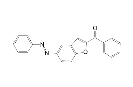 Phenyl(5-[(E)-phenyldiazenyl]-1-benzofuran-2-yl)methanone