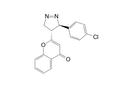 2-[(3R,4R)-3-(4-chlorophenyl)-4,5-dihydro-3H-pyrazol-4-yl]chromone