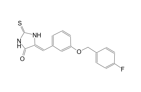 4-imidazolidinone, 5-[[3-[(4-fluorophenyl)methoxy]phenyl]methylene]-2-thioxo-, (5Z)-