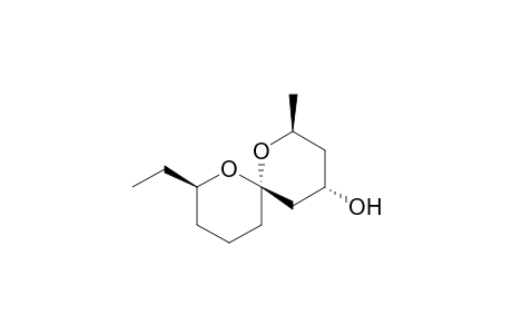 (2S,4S,6R,8R)-8-Ethyl-2-methyl-1,7-dioxaspiro[5.5]undecan-4-ol