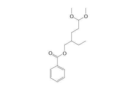 1-(BENZOYLOXY)-2-ETHYL-5,5-DIMETHOXYPENTANE