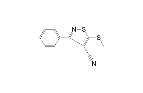 5-(Methylsulfanyl)-3-phenyl-4-isothiazolecarbonitrile
