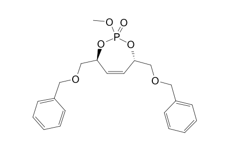 (4S,7S)-4,7-bis(benzyloxymethyl)-2-methoxy-1,3-dioxa-2$l^{5}-phosphacyclohept-5-ene 2-oxide
