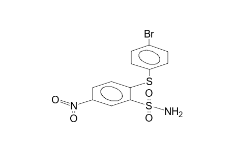 2-(4-bromophenylthio)-5-nitrobenzenesulfonamide
