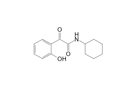 N-Cyclohexyl-2-(2-hydroxyphenyl)-2-oxoacetamide