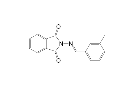 2-[(E)-(3-methylbenzylidene)amino]isoindoline-1,3-quinone
