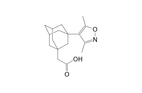 [3-(3,5-dimethyl-4-isoxazolyl)-1-adamantyl]acetic acid