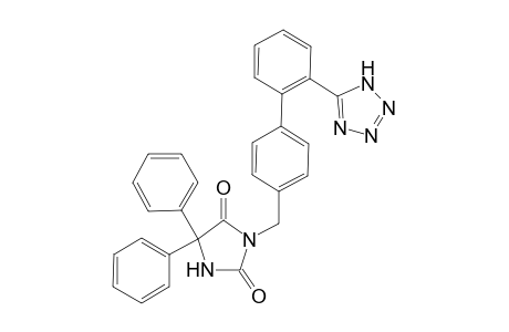 5,5-Diphenyl-3-[-(2'-tetrazol-5-yl)-biphenyl-4-yl]-methylhydantoin