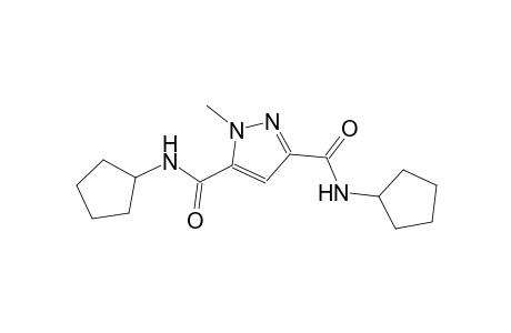 1H-pyrazole-3,5-dicarboxamide, N~3~,N~5~-dicyclopentyl-1-methyl-