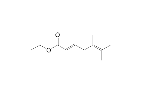 (E)-ethyl 5,6-dimethylhepta-2,5-dienoate
