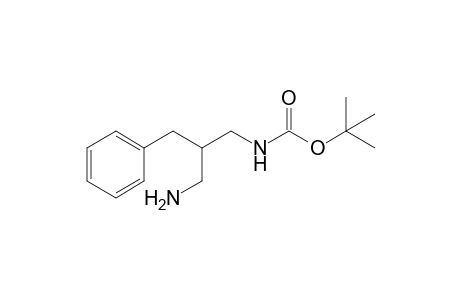 N-[2-(aminomethyl)-3-phenyl-propyl]carbamic acid tert-butyl ester