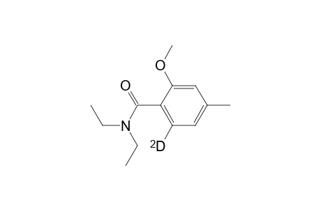N,N-diethyl-6-deuterio-2-methoxy-4-methylbenzamide
