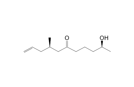 (4R,10S)-10-hydroxy-4-methyl-undec-1-en-6-one