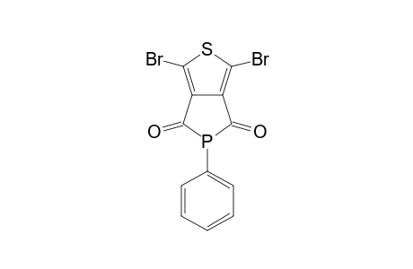 1,3-dibromo-5-phenylthieno[3,4-c]phosphole-4,6-dione