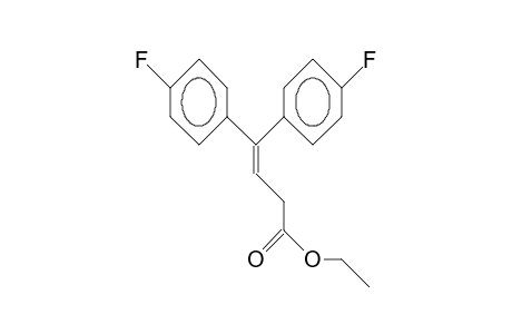 4,4-Bis(4-fluoro-phenyl)-3-butenoic acid, ethyl ester