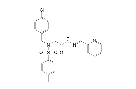 N-(4-chlorobenzyl)-4-methyl-N-{2-oxo-2-[(2E)-2-(2-pyridinylmethylene)hydrazino]ethyl}benzenesulfonamide