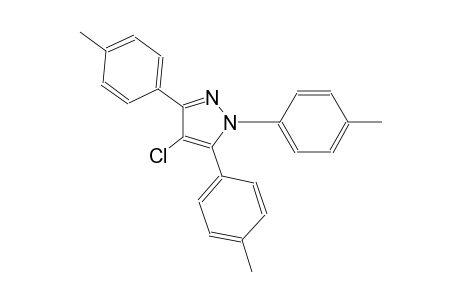 4-chloro-1,3,5-tris(4-methylphenyl)-1H-pyrazole