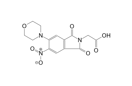 1H-isoindole-2-acetic acid, 2,3-dihydro-5-(4-morpholinyl)-6-nitro-1,3-dioxo-