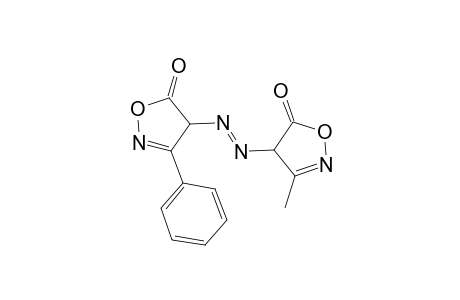 5(4H)-Isoxazolone, 4-[(4,5-dihydro-3-methyl-5-oxo-4-isoxazolyl)azo]-3-phenyl-