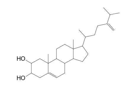 Ergosta-5, 24(28)-dien-2,3- cis-diol